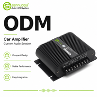 ODM pour Sennuopu M4 Amplificateur Mini 4 Canaux 400W Classe D avec Égaliseurs Intégrés Système Sonore Haute Performance
