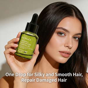 Aceite Esencial para el Cuidado del Cabello <span class=keywords><strong>Marroquí</strong></span> OEM, Repara el Cabello Seco, Encrespado y Dañado por la Permanente, Proporciona Hidratación - Product Image 5