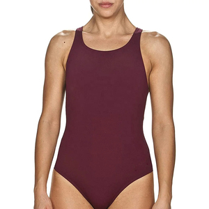 Maillot de bain une pièce personnalisable pour femme avec bretelles - Product Image 1