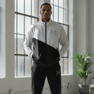 Survêtement unisexe personnalisé coupe ajustée pour l'entraînement de football, séchage rapide, idéal pour la course en extérieur, vente en gros - Product Image 5
