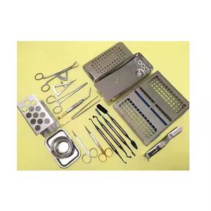 Juego de Instrumentos Ortopédicos de Acero Inoxidable para Cirugía de Implantes PRF GRF, Caja de Malla para Instrumentos Dentales, Herramientas de Centrifugación para Injertos Óseos Orales, Reutilizables - Product Image 1