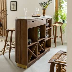 วานดานา แม็กซิมา แอสตร้า ไม้มะม่วงและหินอ่อนสีขาวเซียนา - Product Image 4