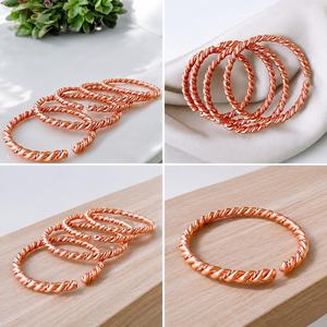 Brazalete de Cobre Puro Hecho a Mano, Acabado Antiguo de Alto Brillo, Metal Sólido, Alambre Trenzado, Joyería Sagrada Curativa para Hombres y Mujeres - Product Image 5