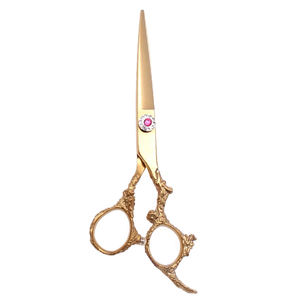Ciseaux de coiffure 6'' en acier inoxydable JP, ensemble de ciseaux de barbier professionnels pour la coupe de cheveux, avec sac inclus - Product Image 1