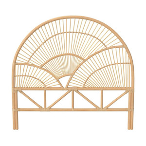 Hot Selling Bohemian Plant Rattan <b>Headboard</b> Wall Hanging Decoration Handmade Flower Shape Multi-Functional from Vietnam - Product Image 4