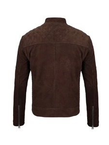 Mens Classic Brown <b>Suede</b> <b>Jacket</b> - Product Image 2