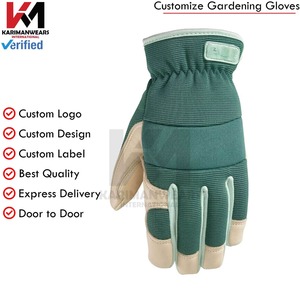 Fabricación por Contrato de Guantes de Jardinería con Puño Largo, Guantes de Trabajo de Protección, Marca Personalizada, Servicio OEM, Pedidos al por Mayor - Product Image 4