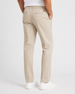 Pantalones Casuales de Algodón Color Caqui para Hombre, Corte Recto, Cintura Media, Cierre de Botones, Transpirables, Antiarrugas, con Bolsillos Laterales, para Verano - Product Image 5