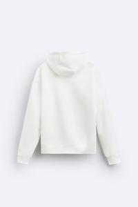 เสื้อฮู้ดผู้ชายสีขาว แขนยาว สไตล์ลำลอง สีพื้น มีเชือกผูก ฮู้ดดี้ ผ้าฝ้าย 100% น้ำหนักปานกลาง ทรงปกติ เหมาะสำหรับใส่ในฤดูใบไม้ร่วง - Product Image 6