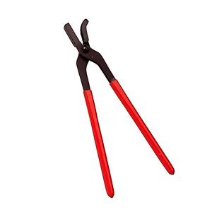 Alicates de cocodrilo con logotipo personalizado, instrumento quirúrgico de acero inoxidable para el cuidado de la vida Veterinaria con mango recubierto de plástico - Product Image 1