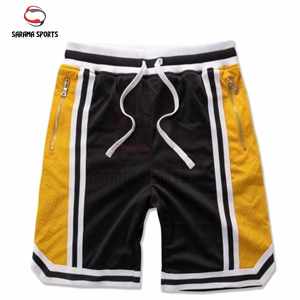 Shorts de basket-ball pour hommes, shorts de sport en mesh durables, fabricant OEM ODM en gros - Product Image 1