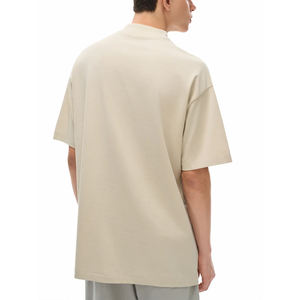 เสื้อยืดคอกลมทรงโอเวอร์ไซส์ผ้าคอตตอน 100% หนัก 280GSM คุณภาพสูง พิมพ์ลายกราฟิก DTG/DTF แบบสั่งทำพิเศษสำหรับผู้ชาย - Product Image 4