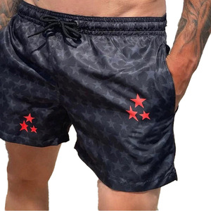 Custom <b>Men's</b> Star Print Swim Shorts Quick Dry Beach Board Shorts Lightweight Swim <b>Trunks</b> - Product Image 3