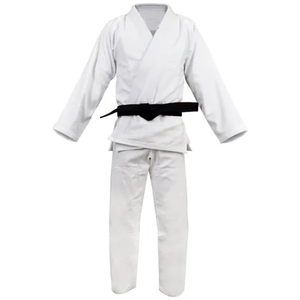 Kimono de BJJ pour homme, couleur turquoise, uniforme de judo, coupe classique, vêtements d'arts martiaux pour adultes, teinture unie, en stock - Product Image 3