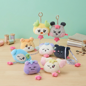 [Produit 100% officiel de Corée] PLUSH TAPE MEASUREMIGHTEEZ Plush Tape Measure Rock The Stage K-pop Collectible Keychain Tous âges - Product Image 2
