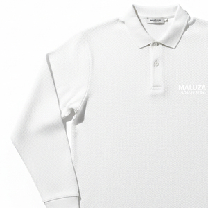 Camisa Polo de Manga Larga para Hombre Ejecutivo, Formal, de Primera Calidad, Tejido Piqué, para Identidad Corporativa - Product Image 3