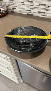 Cuenco de remolino de resina completo con estampado de tigre clásico para interior moderno, ensaladera de resina personalizada, jabonera de resina epoxi, cuenco para mezclar - Product Image 6