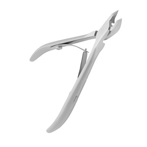 SMART-10 Pro Cuticle Nippers For Professional Use High Carbon Steel 4 mm Pointed Tip Staleks <b>Nail</b> Nippers - Product Image 5
