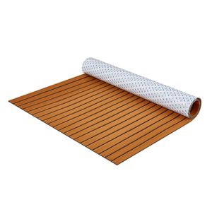 Tappeto Nautico Autoadesivo in Schiuma EVA Antiscivolo 235x117 cm per Barche e Yacht, 2.75 m² con Bordo Scanalato - Product Image 5