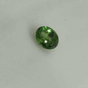 Pierre précieuse naturelle de tsavorite grenat, taille ovale, verte, 8x10mm, 2.21CT, qualité excellente, non traitée, provenance Tanzanie, pierre brute pour bijoux - Product Image 4