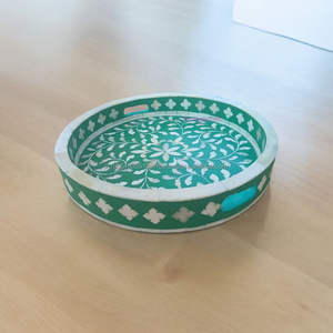 Plateau de service en bois de meilleure qualité fait à la main avec incrustation de nacre Forme personnalisée Ramadan et Eid pour la cuisine - Product Image 5