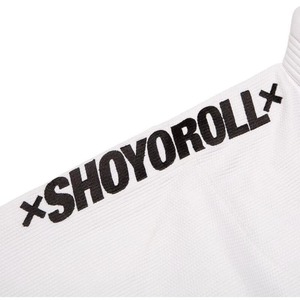 Kimono de Jiu-Jitsu Brésilien BJJ pour adulte de qualité supérieure, 450 g/m², Shoyorol Batch 105 Done Blue, blanc, 100 % coton, uniforme d'arts martiaux - Product Image 5