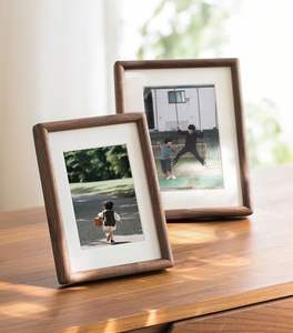 Cadre photo mural en bois blanc de 6 pouces, fait main, personnalisé, impression UV 6 couleurs, avec logo sur mesure, de haute qualité - Product Image 3