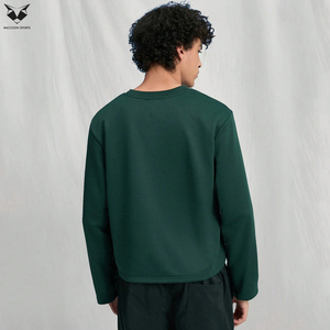 Chemises à manches longues personnalisées pour hommes, vêtements décontractés, haut à manches longues, produit en gros, vêtements de sport respirants, vêtements décontractés élégants pour hommes - Product Image 2