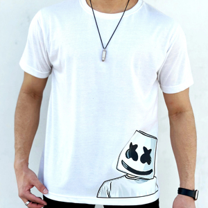 T-shirt Oversize Streetwear d'Été Vintage en Polyester/Coton Tricoté de Haute Qualité, Imprimé par Sublimation, Écologique - Product Image 1
