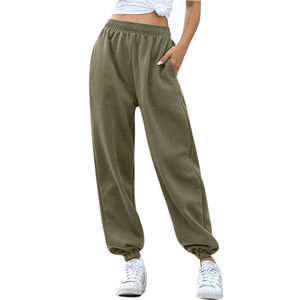 Pantalons de jogging décontractés pour femmes, en coton, coupe ample, à prix bas. Votre boutique unique pour tous types de vêtements. - Product Image 4