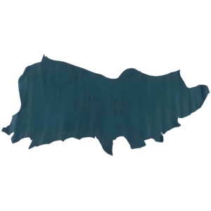 Cuir de vachette grainé chromé bleu foncé de qualité supérieure pour accessoires et projets de couture – Nouveaux matériaux utiles pour artisans - Product Image 2