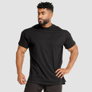 Camisetas de Gimnasio con Cuello Redondo, Alta Elasticidad, Transpirables, Nuevo Estilo, Venta al Por Mayor, Precio Económico, Diseño con Logotipo Personalizado, Camisetas de Gimnasio para Hombre - Product Image 1