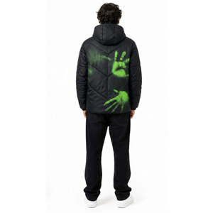 OEM Winter Streetwear High Quality Designer Puffer Jacket Custom Print <b>Pattern</b> Windproof Warm Down Bubble Jacket <b>For</b> Men - Product Image 5