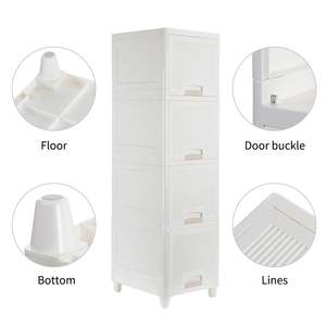 Armoire de rangement pour 4 pneus avec 2 tiroirs Unité d'organisation domestique pour salle de bain Chambre à coucher pour RT - Product Image 6
