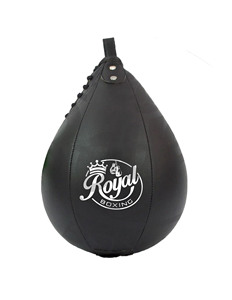 Speedball de cuero colgante de doble extremo, bolsa de boxeo con reflejos de velocidad mejorados para boxeo y entrenamiento de MMA - Product Image 1