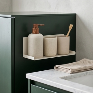 ชั้นวางของในครัวเรือนแบบไต้หวันชั้นวางของโลหะพร้อมแผ่นแม่เหล็กยางส่งตรงจากผู้ผลิต - Product Image 1