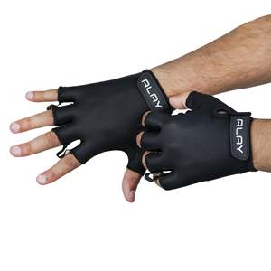 Splendid Apparel Half-Finger Wrist-Length Sports <b>Gloves</b> Breathable Cotton/Polyester/Spandex Eco-Friendly Elastic Fit <b>Touchscreen</b> - Product Image 2