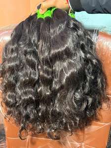 ผู้จำหน่ายผมอินเดียแท้แบบไม่ผ่านกระบวนการ ผมอินเดียแท้แบบเป็นมัด จัดเรียงเกล็ดผมอย่างเป็นธรรมชาติ ผมมนุษย์ธรรมชาติแบบเป็นมัด ลอนธรรมชาติ จากอินเดีย - Product Image 2