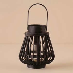 Highest quality lantern halloween christmas party decorating <b>cheap</b> price natural rattan lanterns - Product Image 1