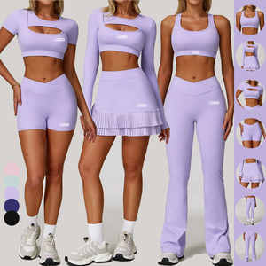 Ensemble de yoga pour femmes sur mesure, dernier design, durable et de haute qualité - Product Image 4