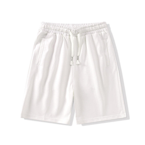 Shorts de sport en molleton de coton pour hommes et femmes, taille haute, décontractés, pour le jogging - Product Image 5