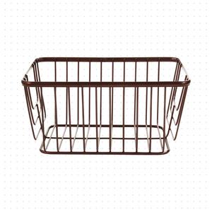 Cesta de Almacenamiento Apilable de Metal con Malla Resistente para Uso en Armarios y Despensas - Product Image 6