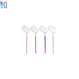 Lighted Dual Sided Chrome Finish Handheld Desktop Eyelash Extensions Mirror Heart Case Personalized Features for Eyelash - Product Image 6