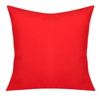 Housse de coussin carrée unie 100% coton lavable avec fermeture enveloppe, taie d'oreiller décorative pour la maison, style uni, hypoallergénique, tricotée