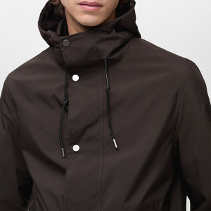 Chaqueta de Invierno Acolchada para Hombre, Personalizada con Logotipo OEM, Chaqueta de Burbujas Cálida para Hombre - Product Image 3