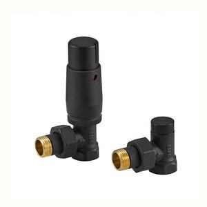 Scaldamani termostatico valvola di riscaldamento del radiatore Smart Home valvola ad angolo TRV - Product Image 4