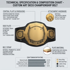 Champion Belt Unisex Durable 2cm Thickness High Waist Zinc Alloy 2.2m Length Straight Nylon Lining Custom Packaging Equipment - Product Image 4