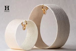 Custom 925 Sterling <b>Silver</b> Interlocking Loop Earrings Elegant Thick Gold Plated Double Circle Diamond <b>Huggie</b> Hoops Wholesale - Product Image 3
