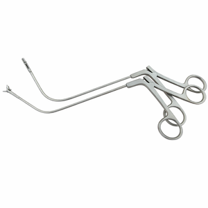 Pinzas de Jirafa Sinus de Alta Calidad Personalizadas, de Doble Acción, Inclinación Ascendente de 45 Grados °   & 90 °   Cirugía de Oído, Nariz y Garganta, Acero Inoxidable, CE - Product Image 1