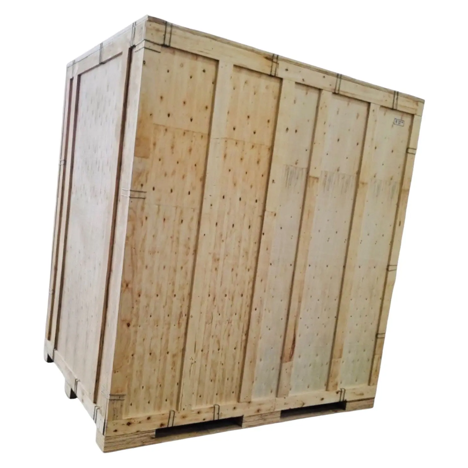卸売クレートOem寸法ナチュラルカラー木製包装ボックスカスタム木製クレートボックス木製ベトナムメーカー製
